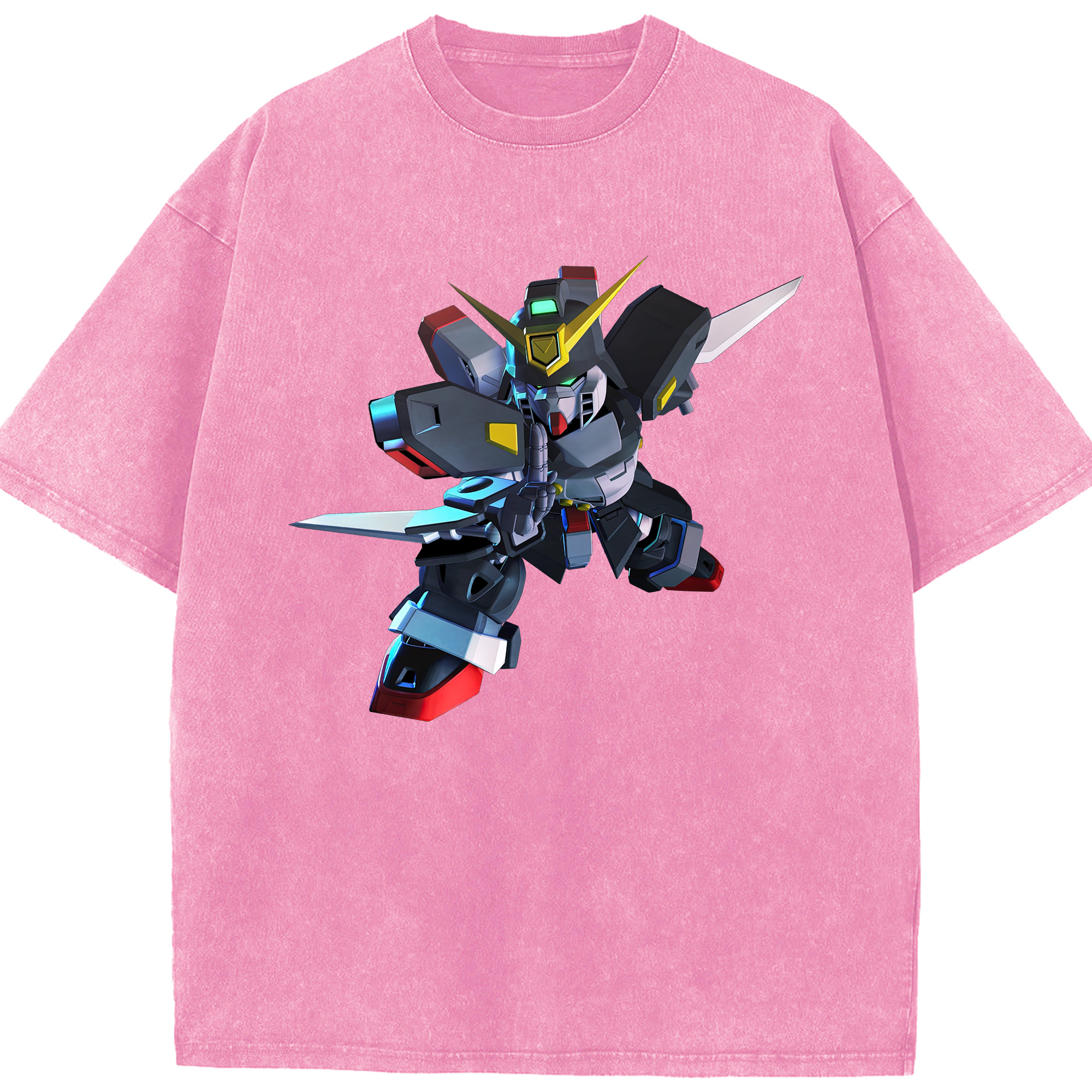 （画像用） 機動戦士ガンダム Mobile Suit Gundam 綿100% ヴィンテージ風 半袖Tシャツ（フロントプリント）